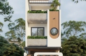 Chi phí xây nhà 1 trệt 2 lầu diện tích 4x20 trọn gói mới nhất 2025