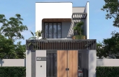 Khám phá mẫu nhà phố 2 tầng 6x13m tích hợp gara hiện đại